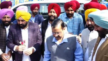 Punjab: Delhi CM Arvind Kejriwal, Punjab CM Bhagwant Mann Inaugurate ‘School of Eminence’ Equipped With Hi-tech Lab, Swimming Pool and More in Ludhiana (See Pics and Videos)